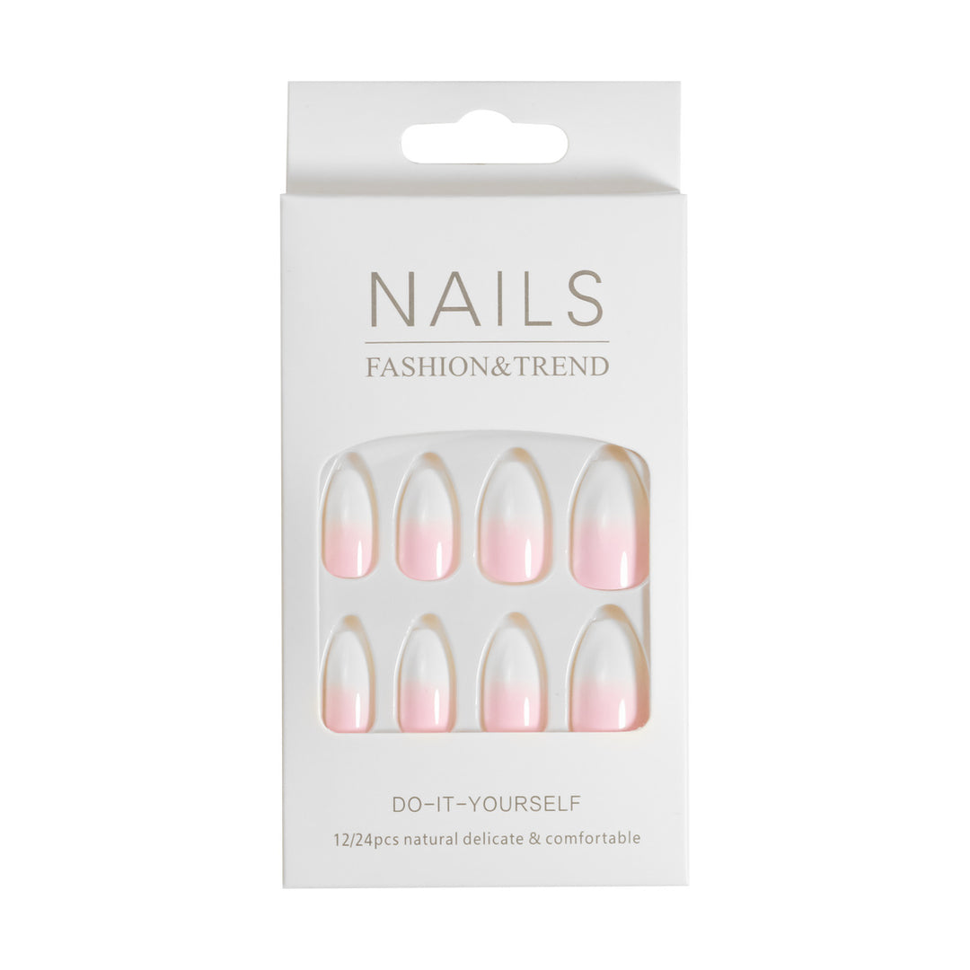 Künstlerisches Grafik Press-On Nagelset Karnz