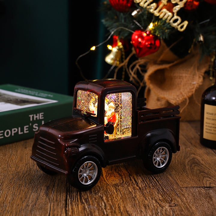 Festliche Weihnachtsauto Dekoration Karnz
