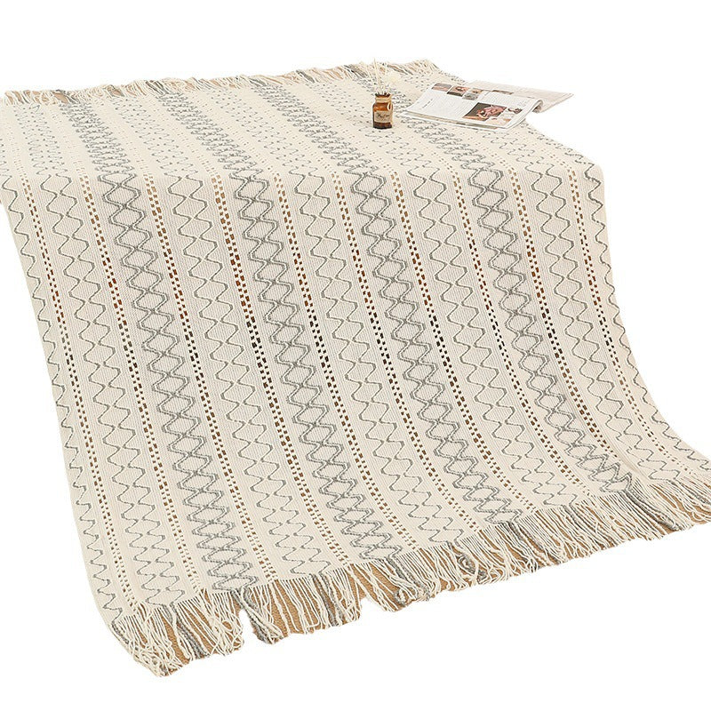Gemütliche dekorative Wurfdecke