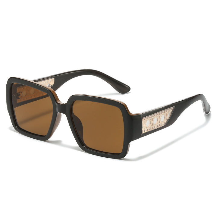 Wide-Brim Retro-Inspirierte Sonnenbrille Karnz