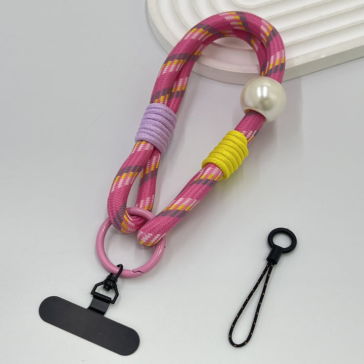 Farbenfrohes geflochtenes Handy-Lanyard-Halter Karnz