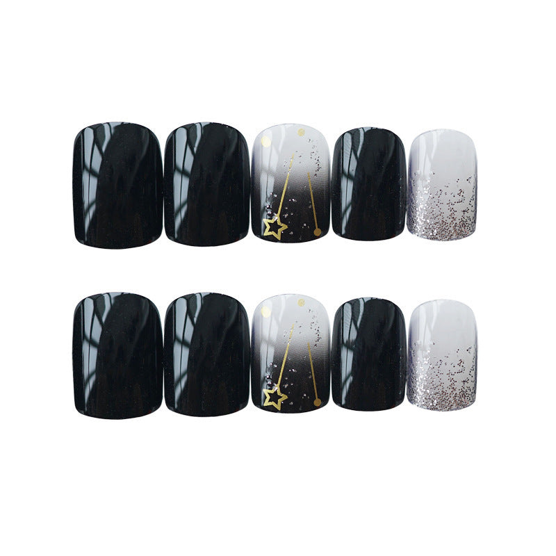 Dekorative Press-On Nagelkunst Kollektion