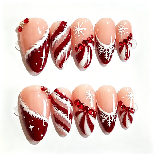 Festliches Luxus-Nagelkunst-Set