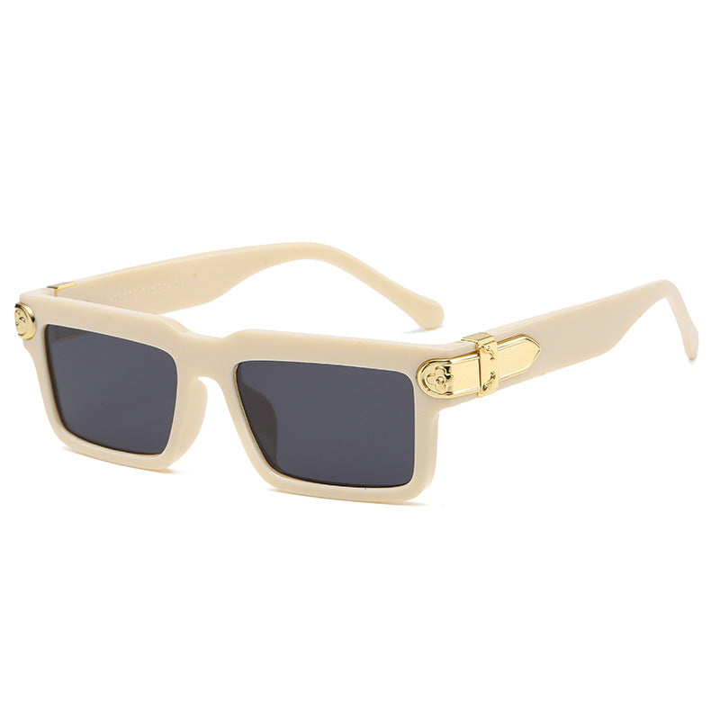 Damen modische Sonnenbrille im innovativen Quadratdesign Karnz