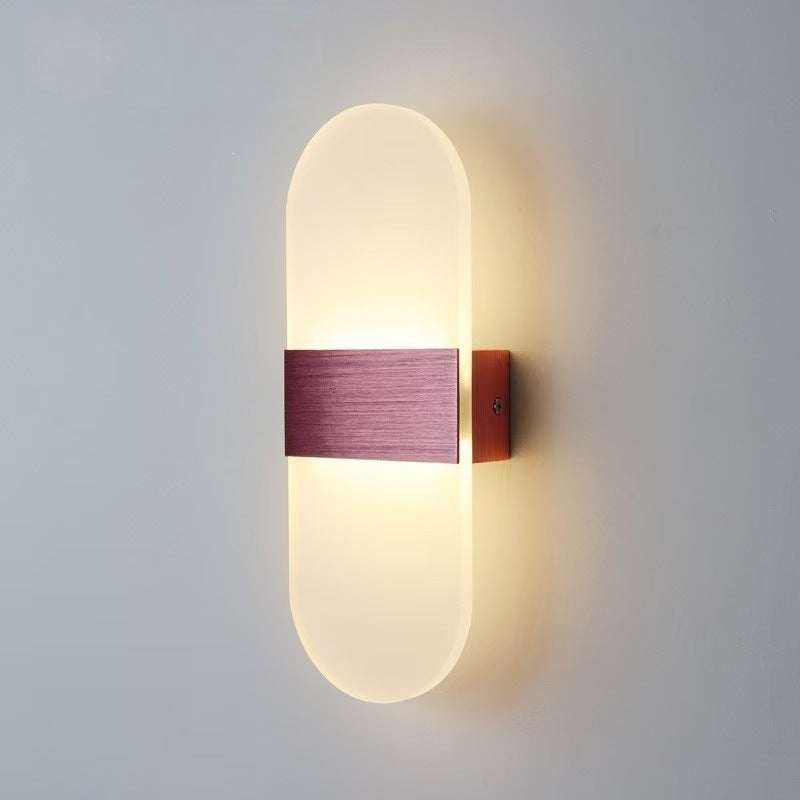 Moderne LED Wandleuchtenfassung