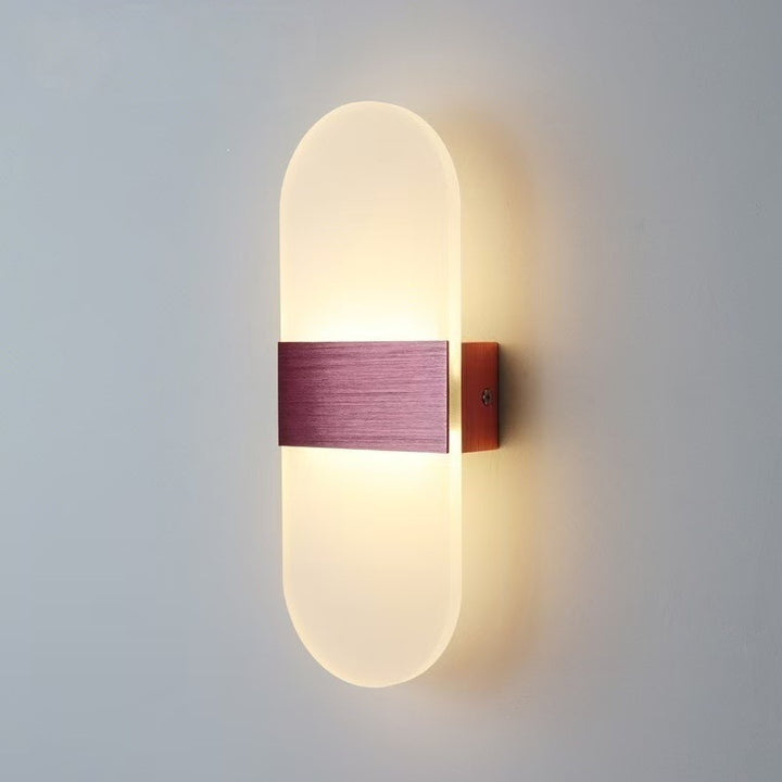 Moderne LED Wandleuchtenfassung