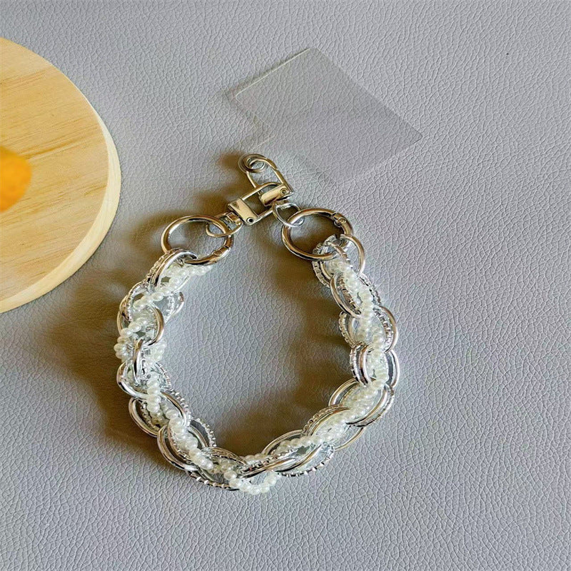 Elegante mit Perlen akzentuierte Schlüsselanhänger Karnz