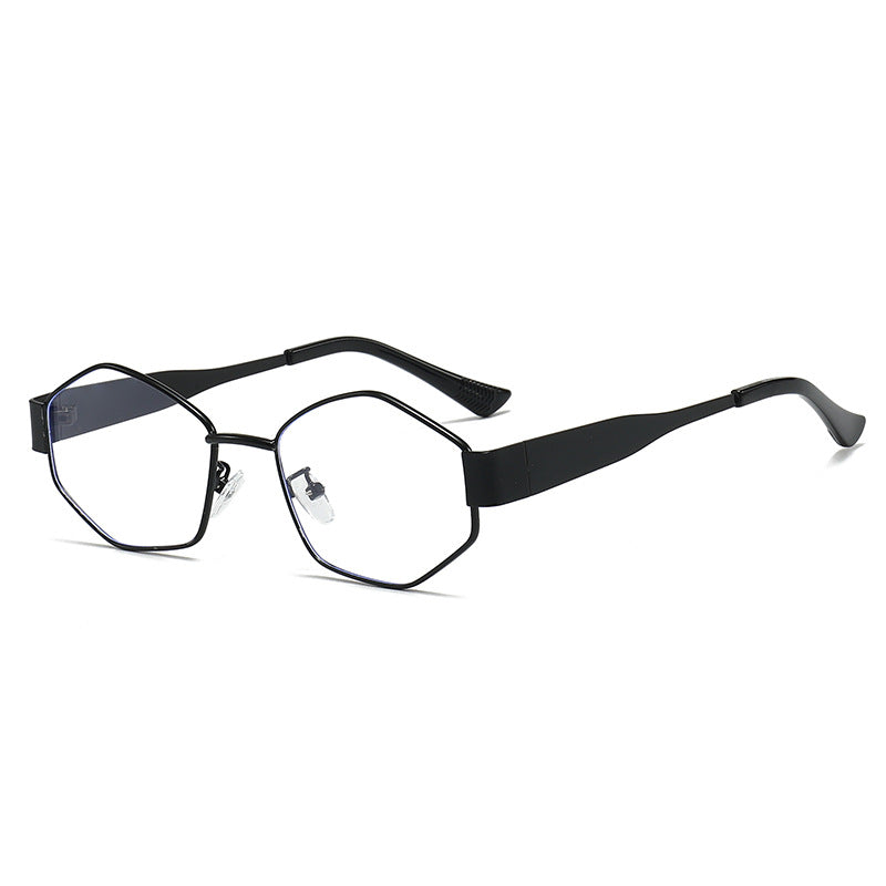 Damen modische Sonnenbrille im eleganten Sechseck-Design Karnz