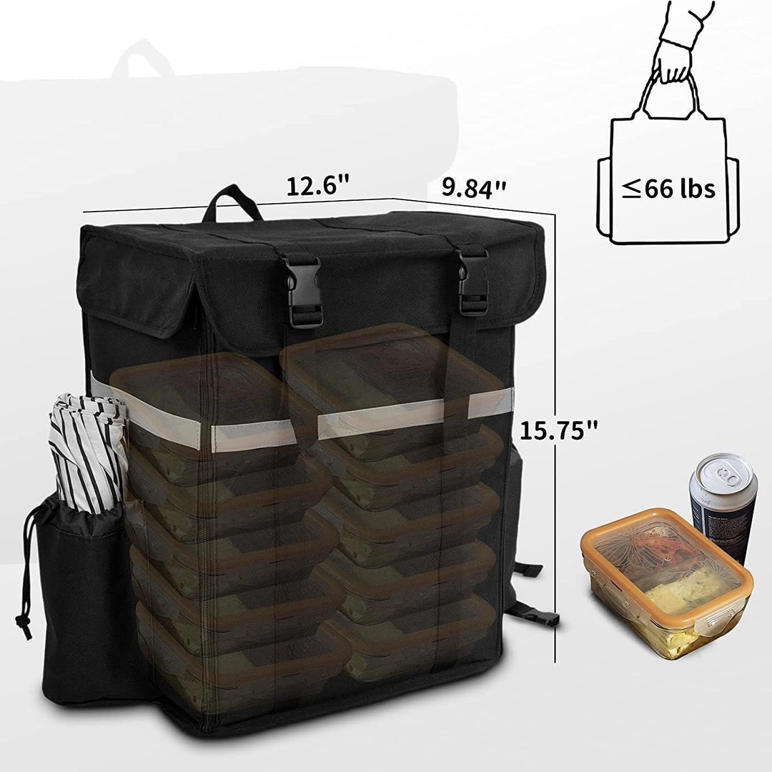 Damen Multifunktionale Kühltasche mit isoliertem Innenbereich und seitlichen Fächern Karnz