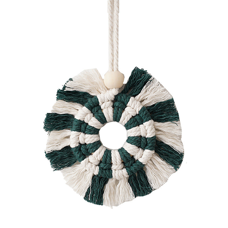 Macrame Dekorativer Wandbehang Karnz