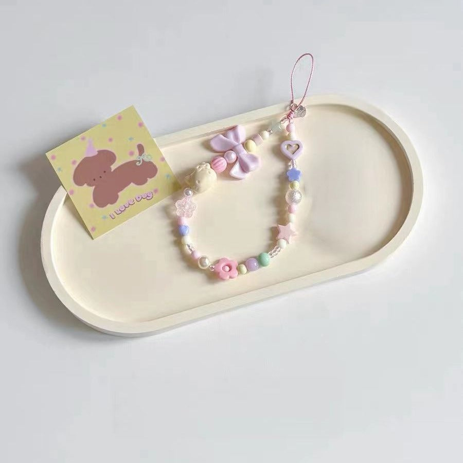 Verspielt Themed Beaded Charm Halskette Karnz