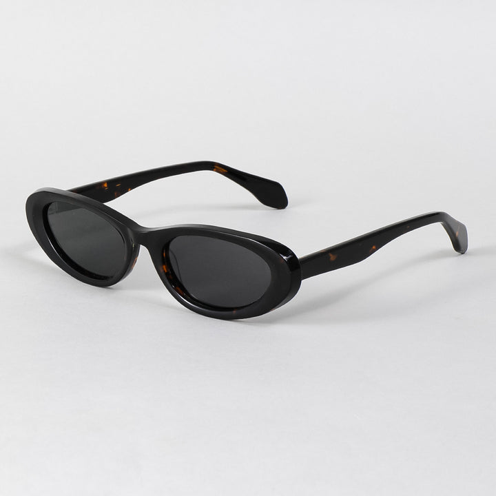 Damen Designer Sonnenbrille im modernen Oval-Design Karnz