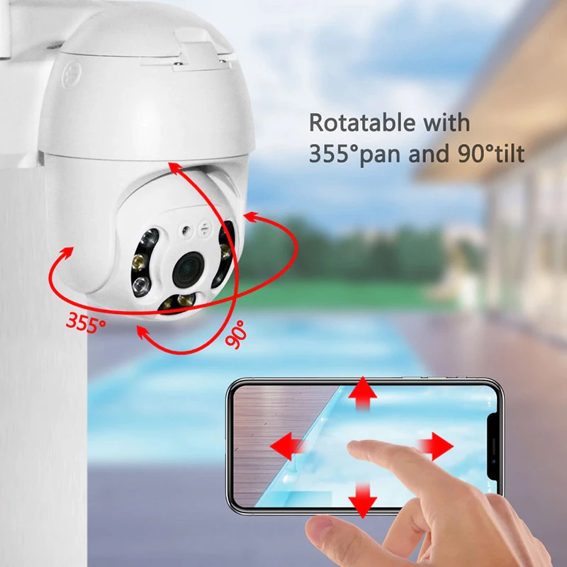 SmartCam Set 4X – Komplettes drahtloses Sicherheitskameraset | Karnz