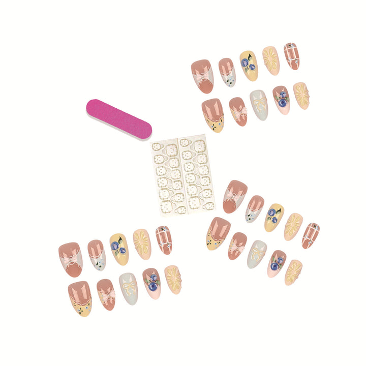 Künstlerische Press-On Nagelkunst Kollektion