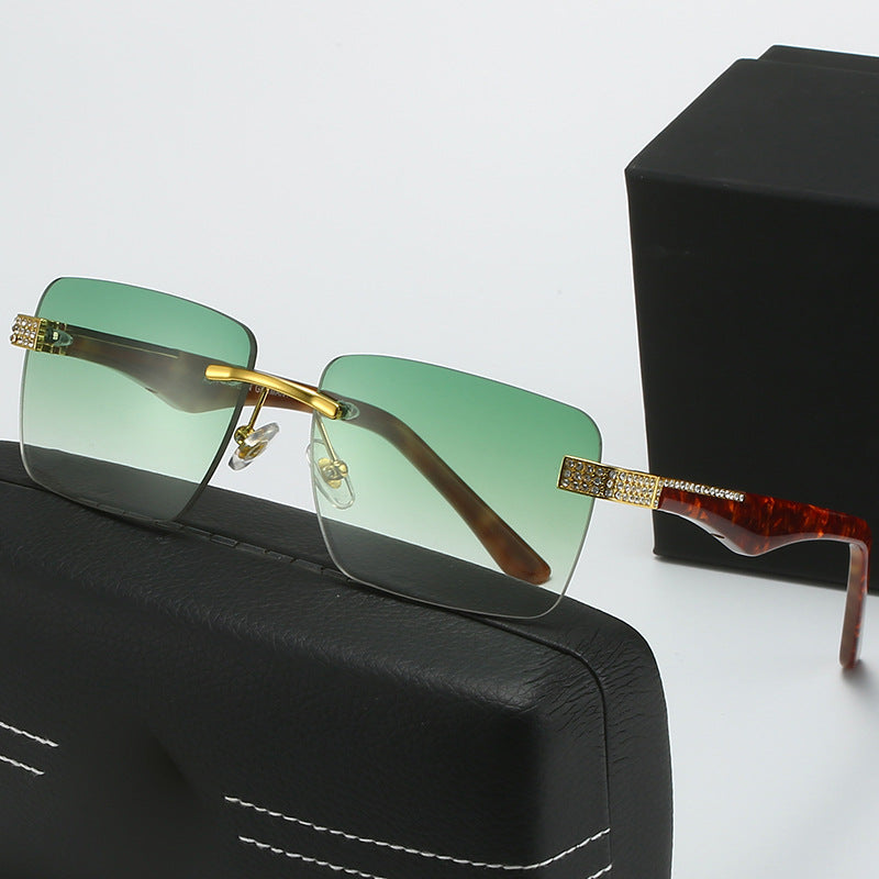 Damen modische Sonnenbrille im eleganten quadratischen Design Karnz