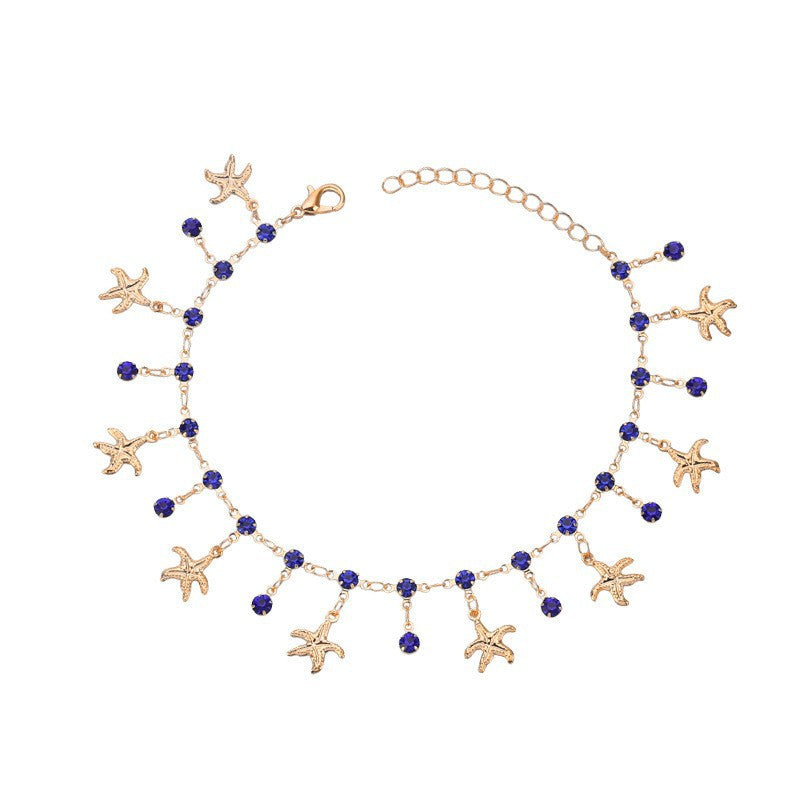 Seestern Charm Fußkette Karnz