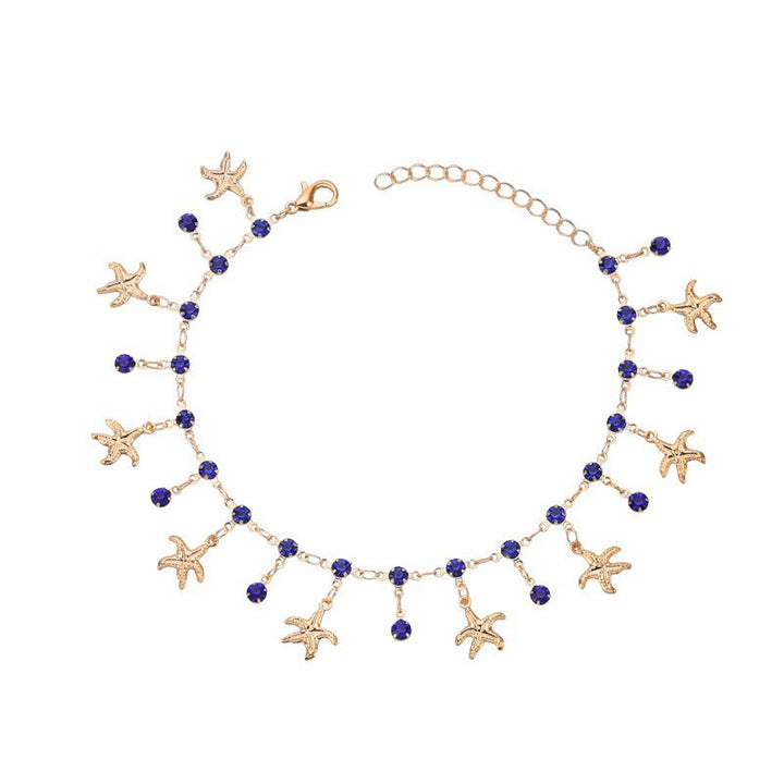 Seestern Charm Fußkette Karnz