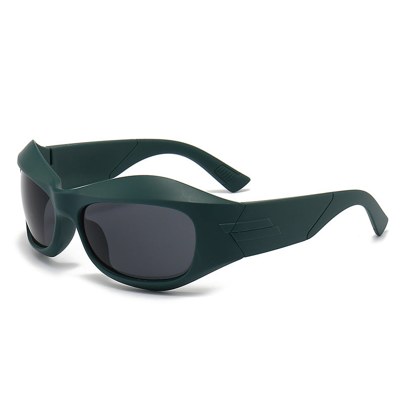 Damen sportliche Sonnenbrille mit ergonomischem Design und UV-Schutz Karnz