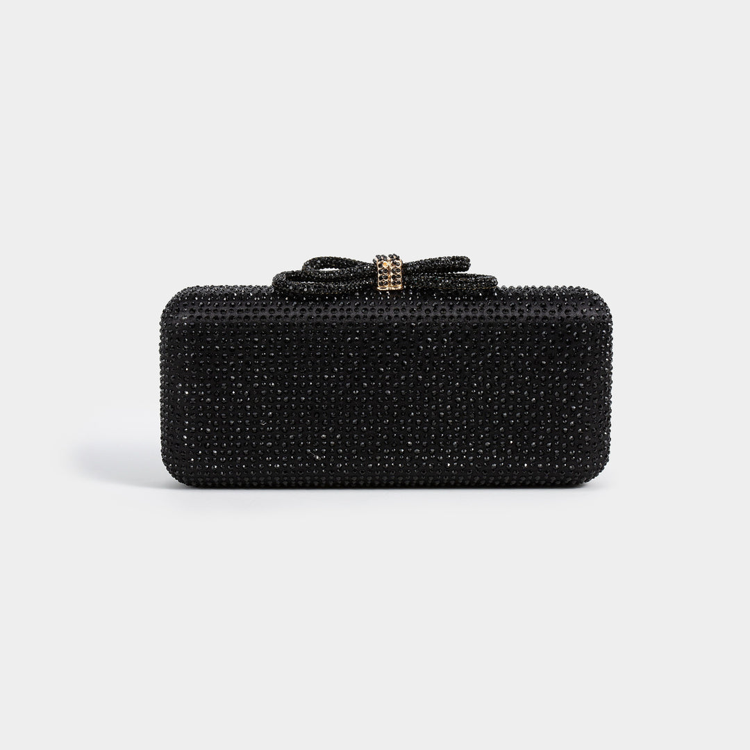 Elegante gesteppt Satin Abendhandtasche