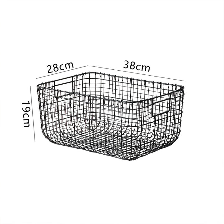 Aufbewahrungskorb aus Metallgitter Karnz