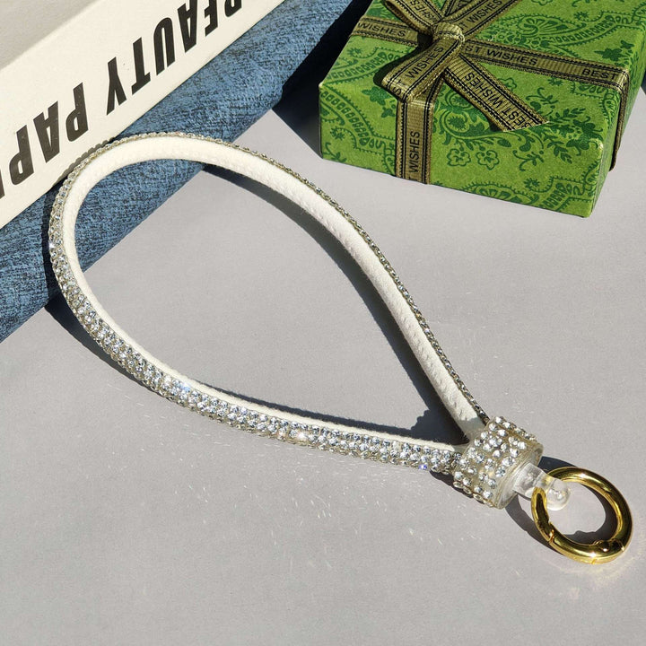 Glitzernder Strass-Handy-Lanyard Karnz