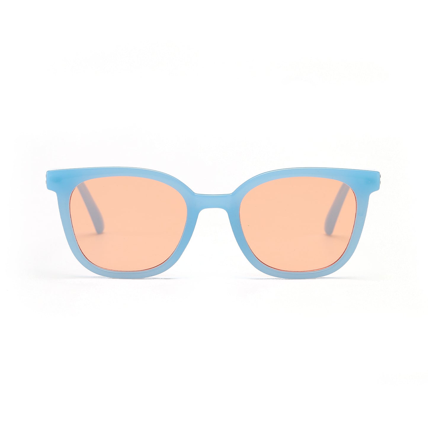 Damen modische Sonnenbrille mit modernem Kunststoffrahmen Karnz