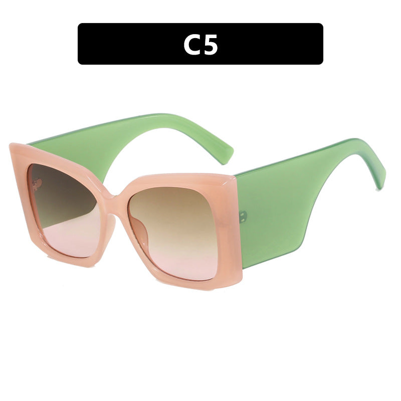 Damen Oversized Sonnenbrille mit modernem Design und UV-Schutz Karnz