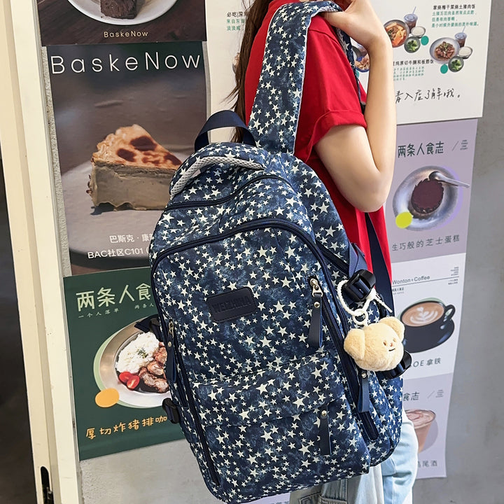 Stern-verzierte Rucksack Karnz