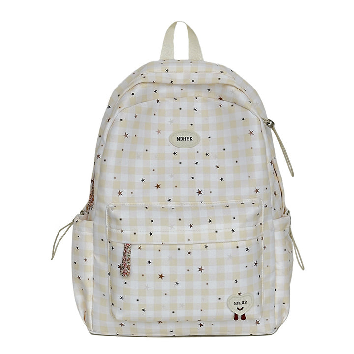 Stylischer kariert Mini Rucksack Karnz