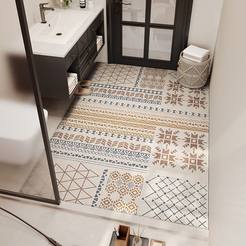 Tribal-Muster-Badezimmermatte Karnz