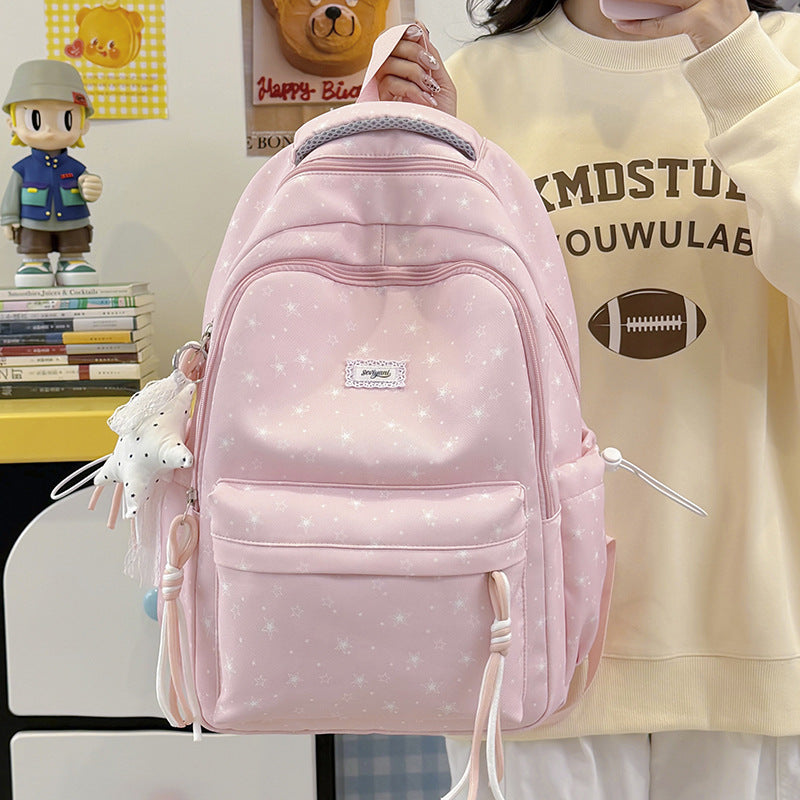 Fun Star-beschmückter Studentenrucksack Karnz
