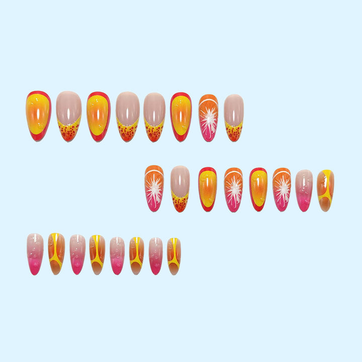 Kreative 3D Nagelkunst mit Fruchtigen Motiven Karnz