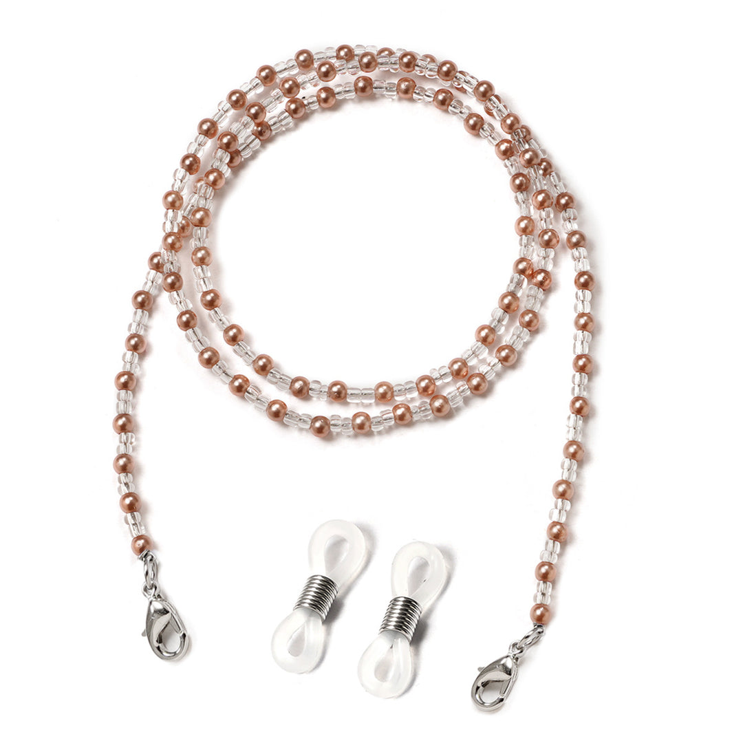 Elegante Perlen Brille Kette Karnz 1786688610