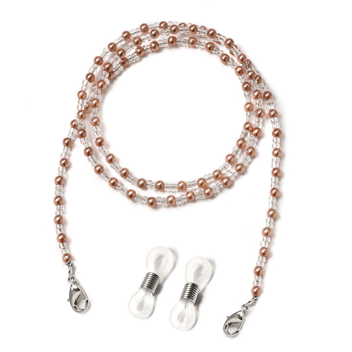 Elegante Perlen Brille Kette Karnz 1786688610