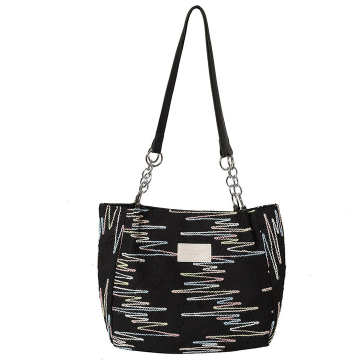 Bunte gestickte Hobo Tasche Karnz