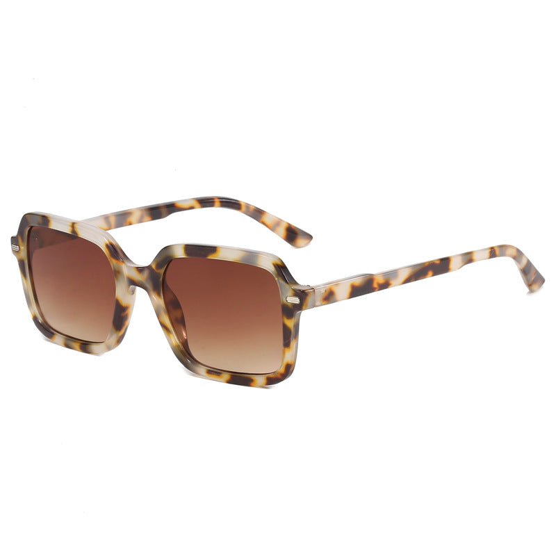 Damen trendige quadratische Sonnenbrille Karnz