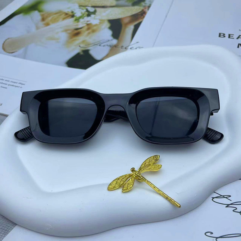 Oversized Flachkopf Sonnenbrillen Karnz