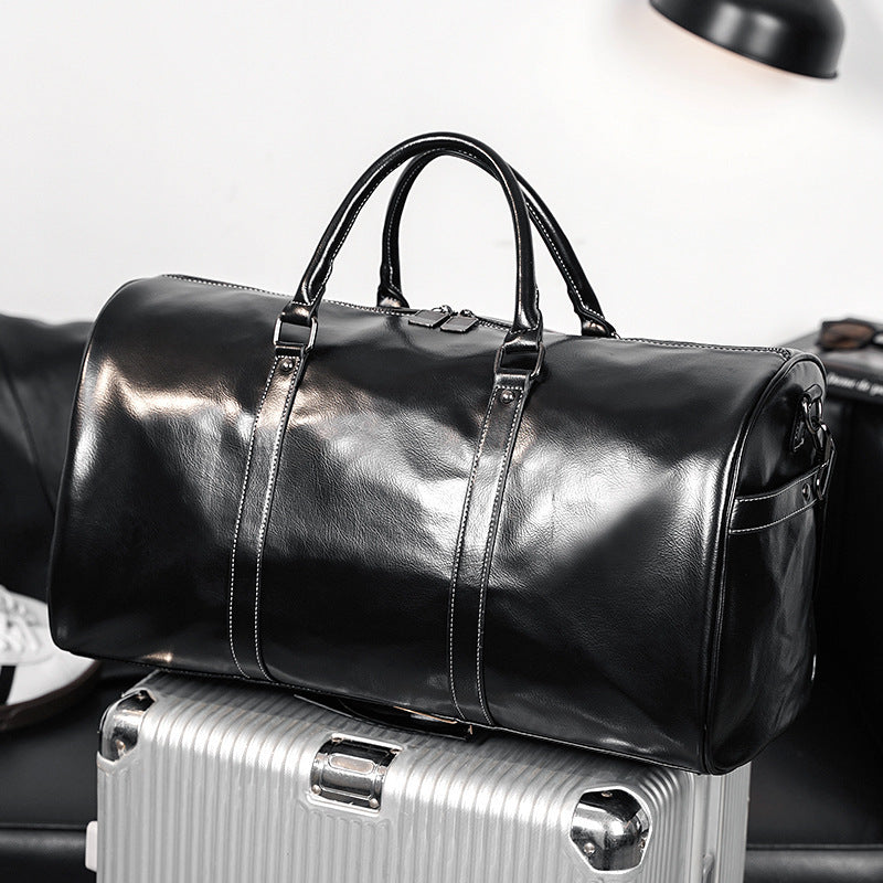 Elegante Leder-Reisetasche Karnz