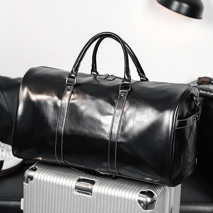 Elegante Leder-Reisetasche Karnz
