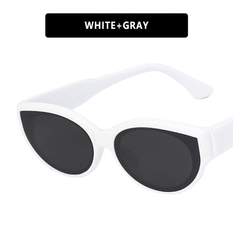 Damen Cat-Eye Sonnenbrille mit auffälligem Muster Karnz