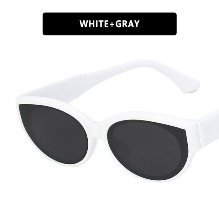 Damen Cat-Eye Sonnenbrille mit auffälligem Muster Karnz