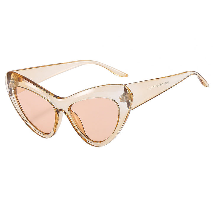 Damen Cat-Eye Sonnenbrille im markanten Design Karnz