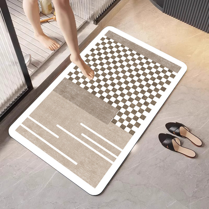 Soft Touch Memory Foam Badevorleger Karnz