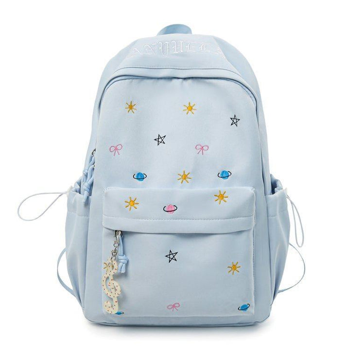 Trendige bestickte Rucksack
