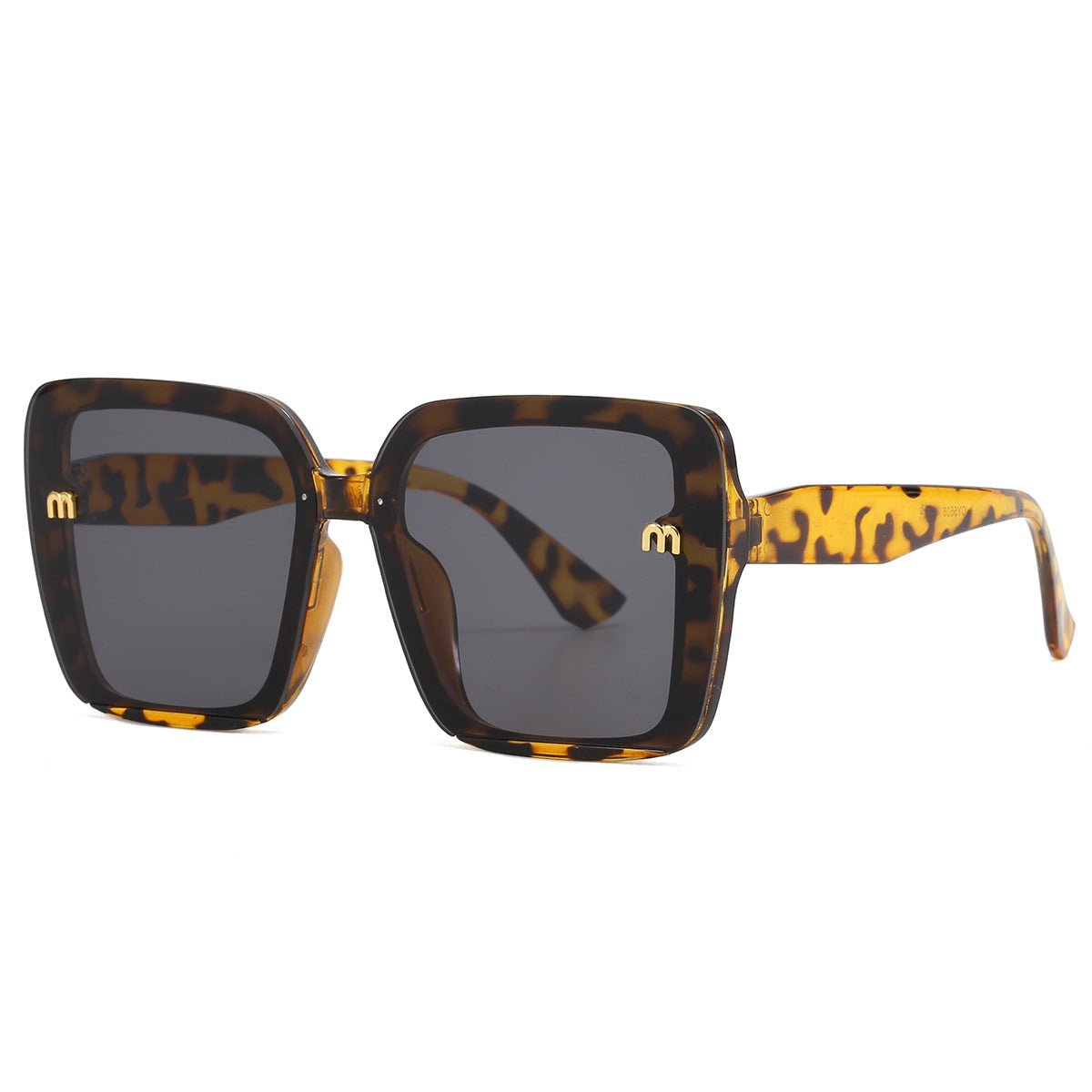 Damen quadratische Sonnenbrille mit elegantem Rahmen Karnz