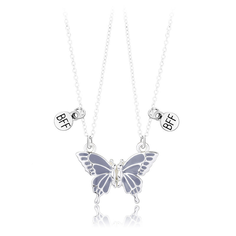 Schmetterlingsanhänger Freundschaftsnecklace Karnz