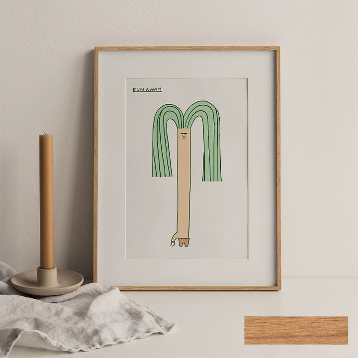 Kunstinspiriertes dekoratives Poster
