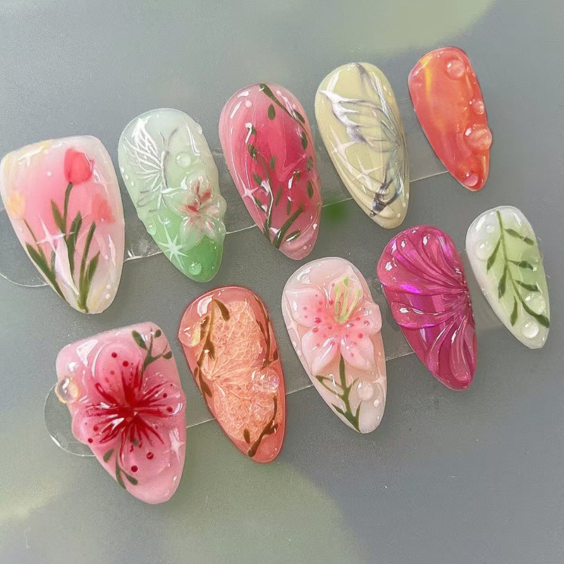 DIY Press-On Nail Art Set Karnz