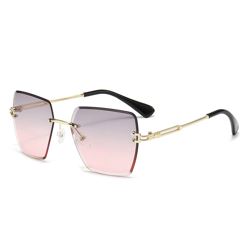 Damen modische Sonnenbrille mit stilvollem quadratischen Rahmen Karnz