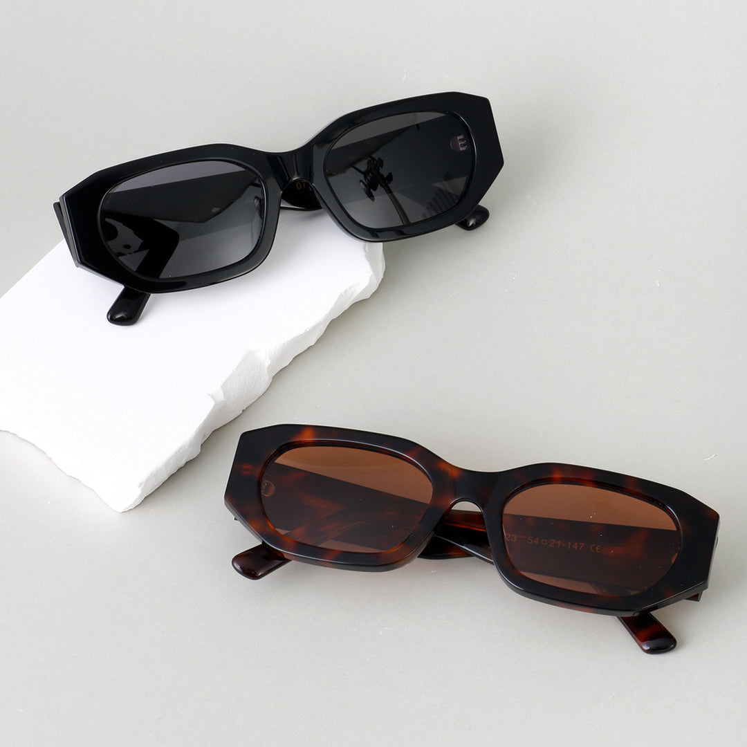 Damen modische Sonnenbrille im stilvollen, oversized Design Karnz